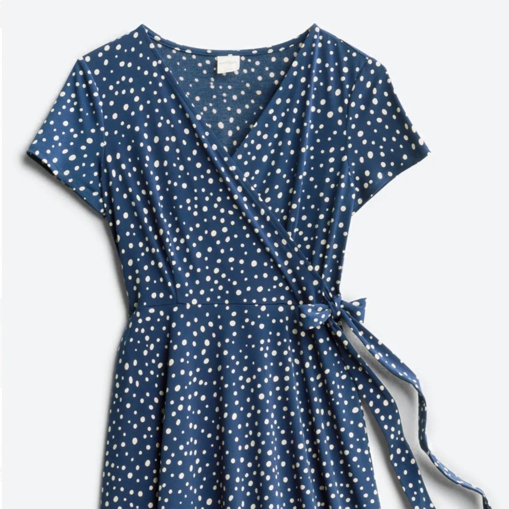 KAILEIGH Arnett Faux Wrap Knit Dress